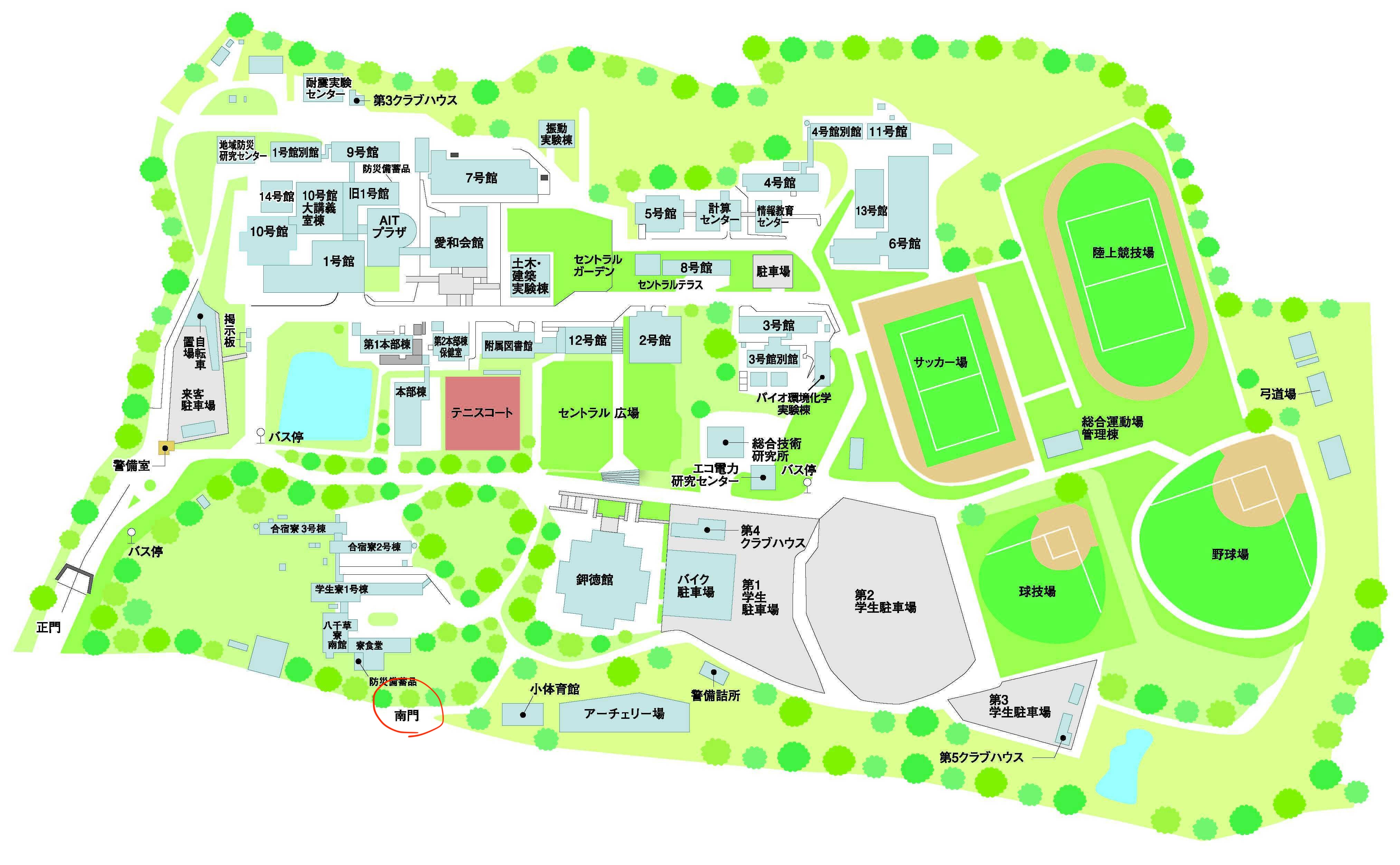 学内マップ