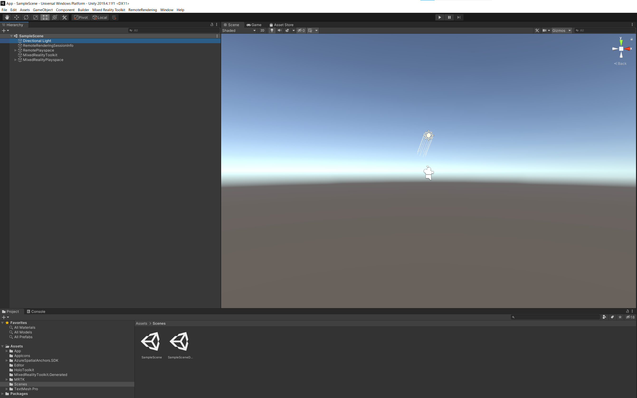 Azure Remote Rendering Showcase セットアップ手順 (2021.11) #hololens2 - Qiita