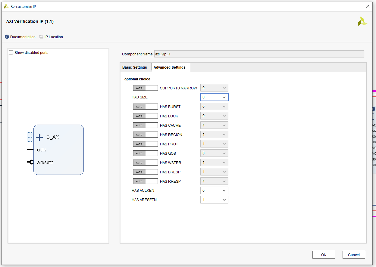 20211209 AXI DMA MM2S simulation using the AXI VIP core > Vivado 2020